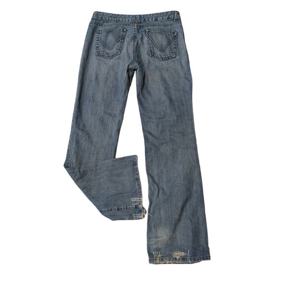 Vintage Y2K Volcom Low Rise Boot Flare Junior 11 - Picture 4 of 5